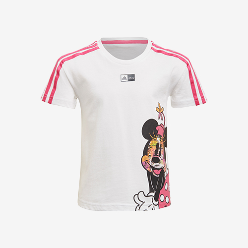LG 디즈니 미키 티셔츠 (화이트/핑크)